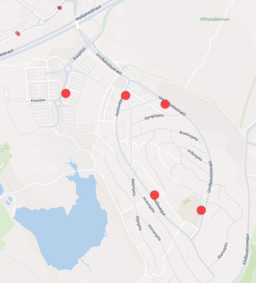 Strætóbiðstöðvar