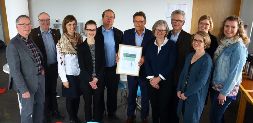 Breeam vistvottun Urriðaholts allur hópurinn IMG 0597