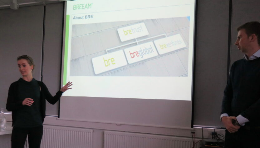 Cary and Tom from Breeam communiities á fundi Vistbyggðaráðs