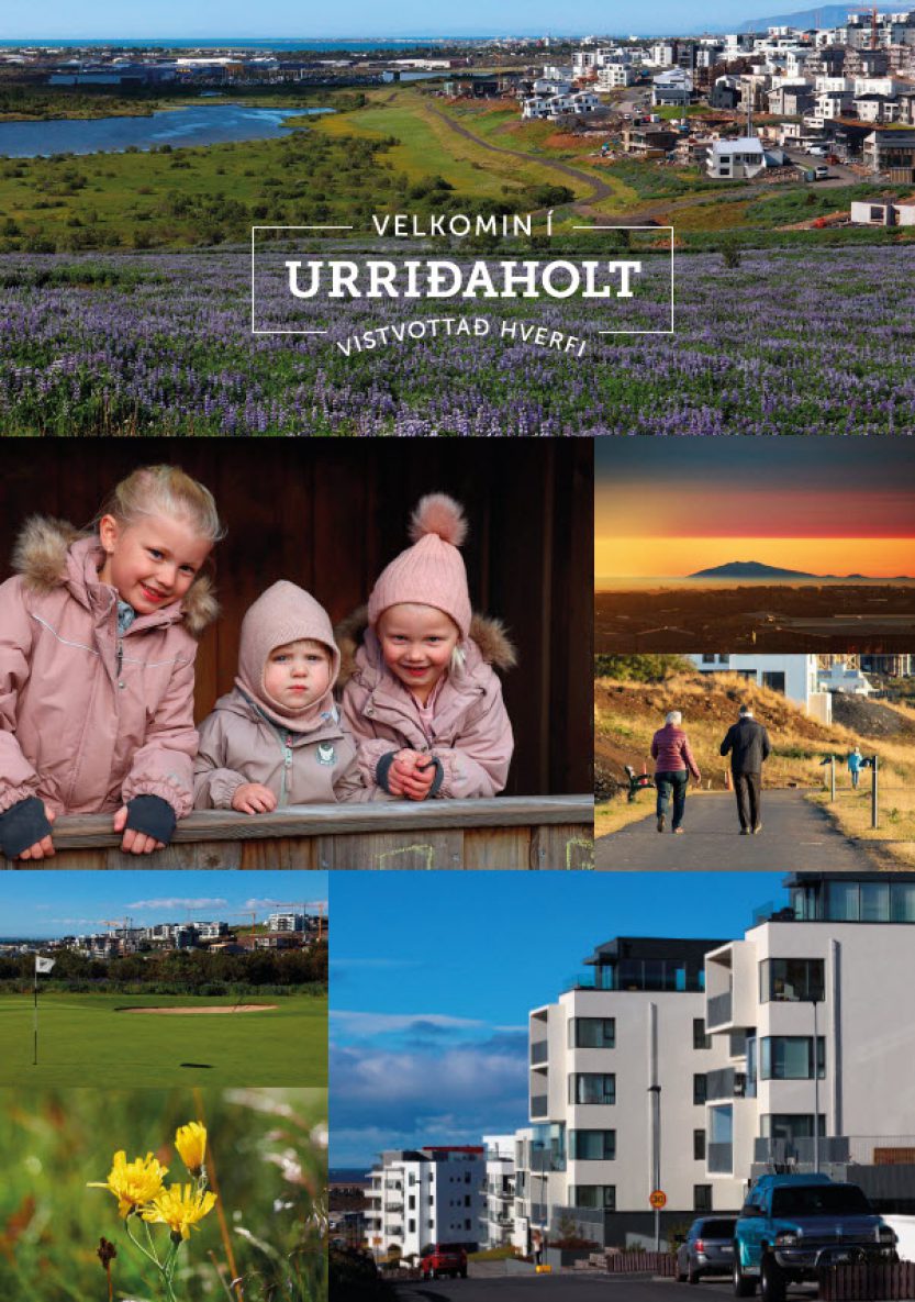 Forsíða bæklingsins